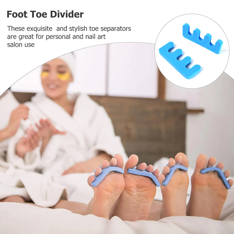 Toe Separators Toe Spacers Sponge Toe Stretcher Pedicures (1 Pair)