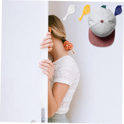 7772 Bird Hook Self Adhesive Hooks Wall Mounted Hook Shower Towel Hook Hat Hooks Rack Coat Hook Door Back Hook Adhesive Hooks For Wall Novelty Wall Hook (4 Pc Set)