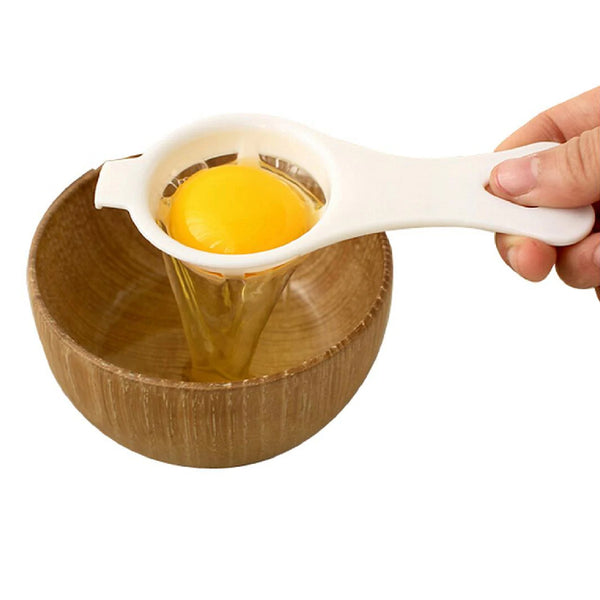 2885 Egg Yolk Separator Egg White Yolk Filter Separator Egg Strainer Spoon Filter Egg Divider