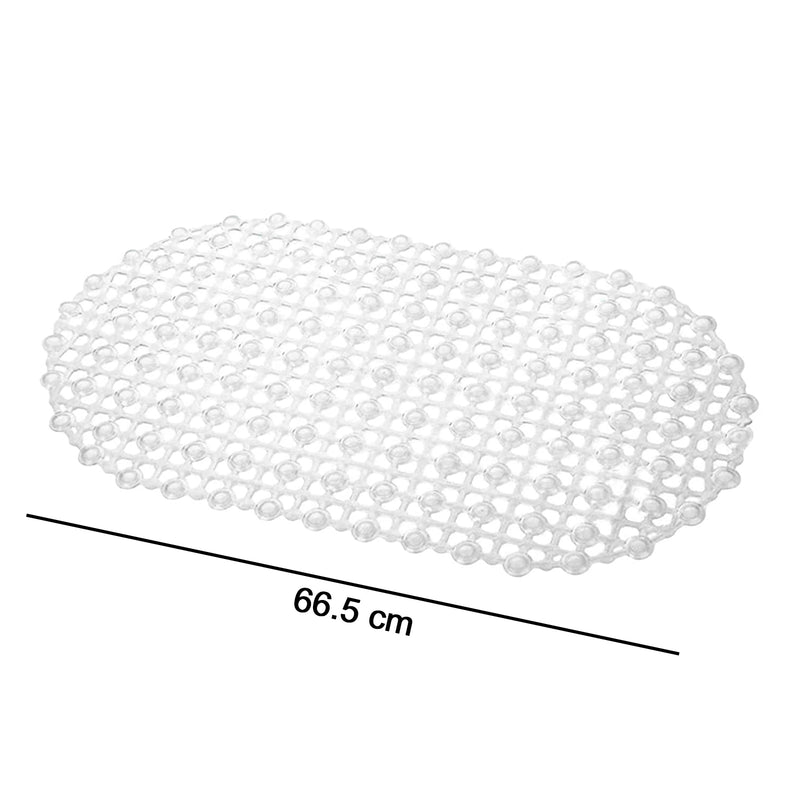 4933 Nonslip Soft Rubber Bath Mat For Bathtub And Shower Anti Slip Bacterial Anti Bacterial Machine Washable Pvc Bath Mat