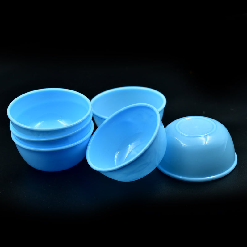 2425 Small Plastic Bowl Set Microwave Safe Unbreakable Set Of 6