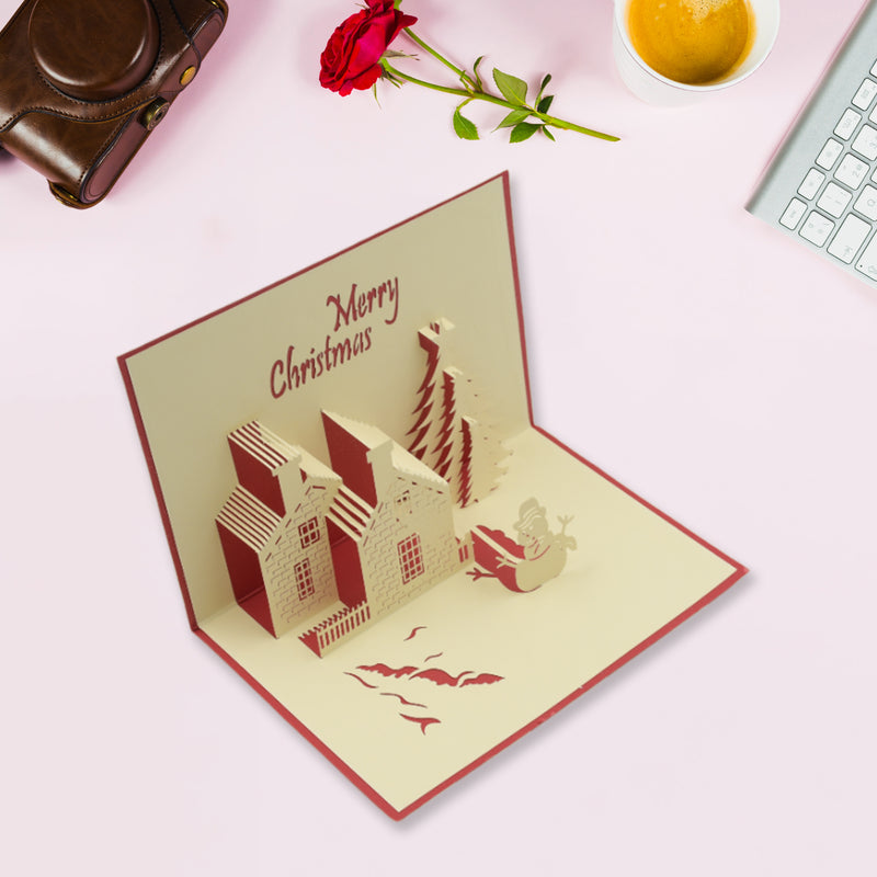 3d Paper Wish Card High Quality Paper Card All Design Card Good Wishing Card  (Birthday  Valentine  Love  Christmas Card) (1pc )