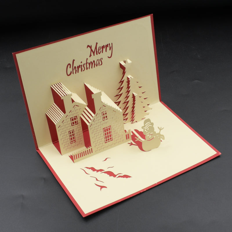 3d Paper Wish Card High Quality Paper Card All Design Card Good Wishing Card  (Birthday  Valentine  Love  Christmas Card) (1pc )