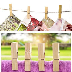 6071a Multipurpose Wooden Heavy Clip (20 Pieces) For Clothespin  Dryer Hanger Photo Paper Peg Pin Craft Clips For School Arts Crafts Decoration