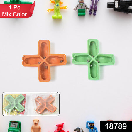 Magic Toys Magic Cross Magic Tricks Puzzle (1 Pc  Mix Color  Design)