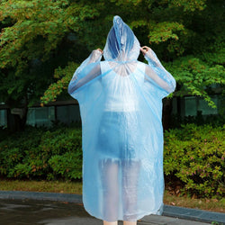 6182 Disposable Rain Coat For Having Prevention From Rain And Storms To Keep Yourself Clean And Dry.