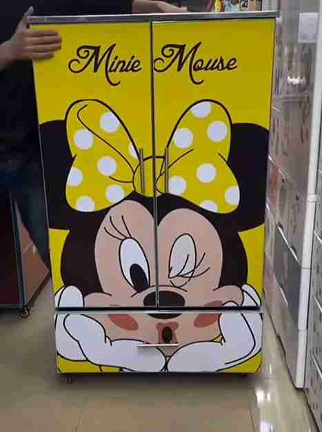 Minnie Mouse-themed wardrobe