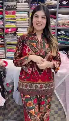 COTTON TOP&BOTTAM SET