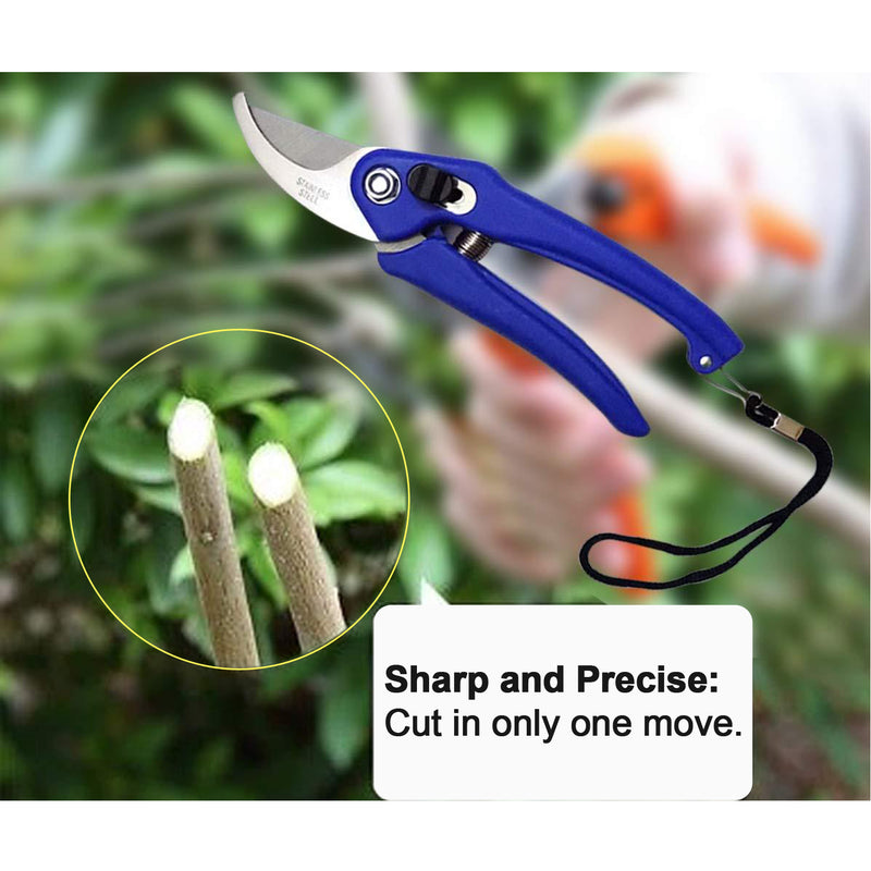 0465a Garden Shears Pruners Scissor For Cutting Branches Flowers Leaves Pruning Seeds