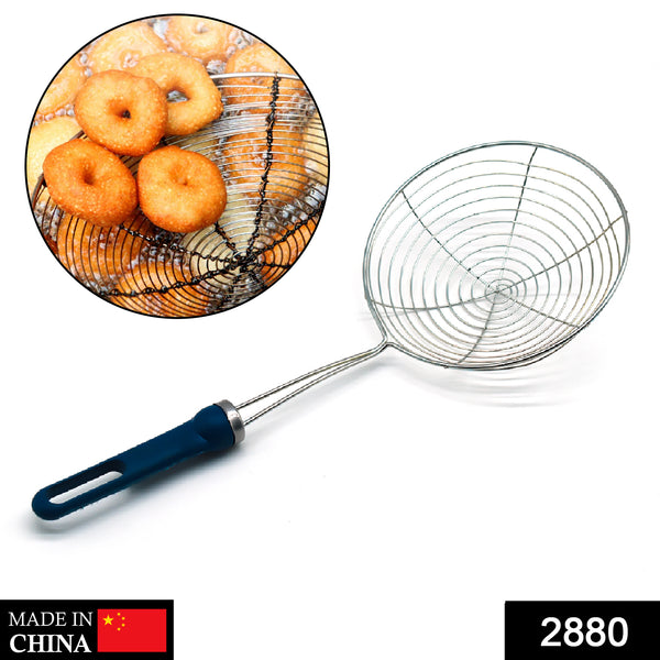 2880 Round Stainless Steel Deep Fry Mesh Strainer