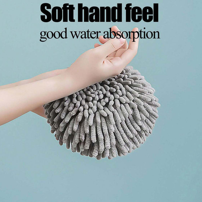 7806 Super Soft Cute Hanging Hand Towel For Kitchen And Bathroom  Ultra Absorbent Thick Coral Velvet Hand Towels With Hanging Loop Fast Drying Microfiber