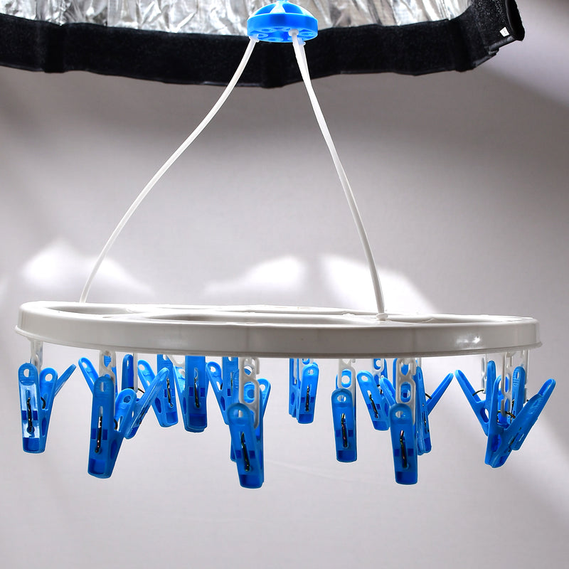 7283 Plastic Round Cloth Drying Hanging Hanger