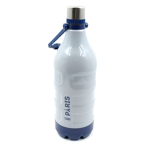 Plastic Sports Insulated Water Bottle With Handle Easy To Carry High Quality Water Bottle Bpa-free  Leak-proof For Kids School For Fridge Office Sports School Gym Yoga (1 Pc 1500ml 2200ml)