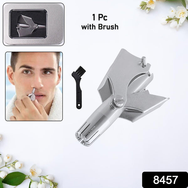 Stainless Steel Painless Nose Hair Remover (1 Pc)