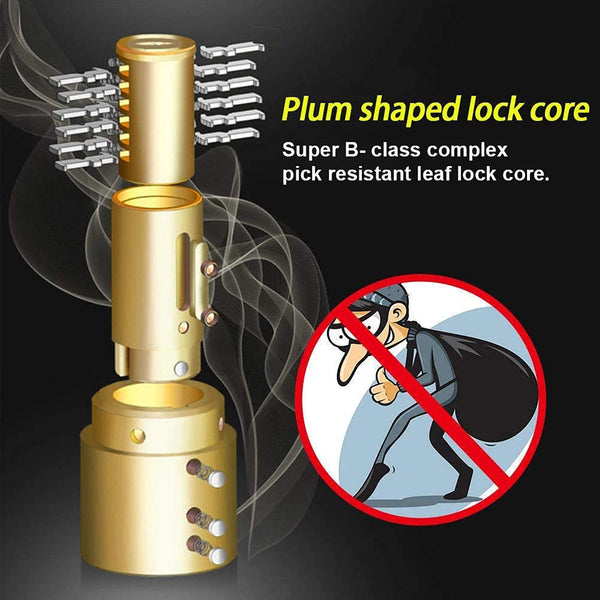 Alarm Disc Lock Motorbike Anti-theft Disc Brake Lock (1 Pc  With 2 Key)