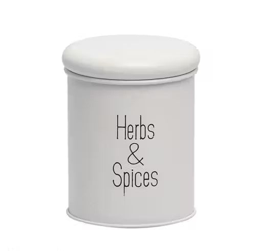 8-Piece Spice Jar Set,Mild Steel with BPA-Free Lids