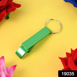 Metal Bottle Opener Keychain (1 Pc)