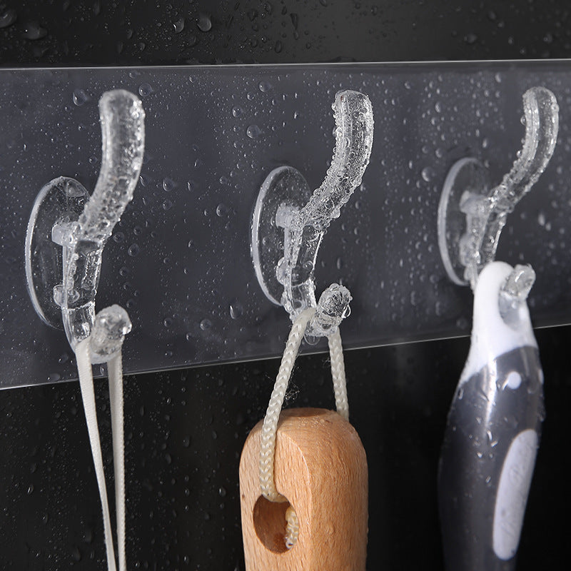 4992 Adhesive Transparent Heavy Duty Wall Hook