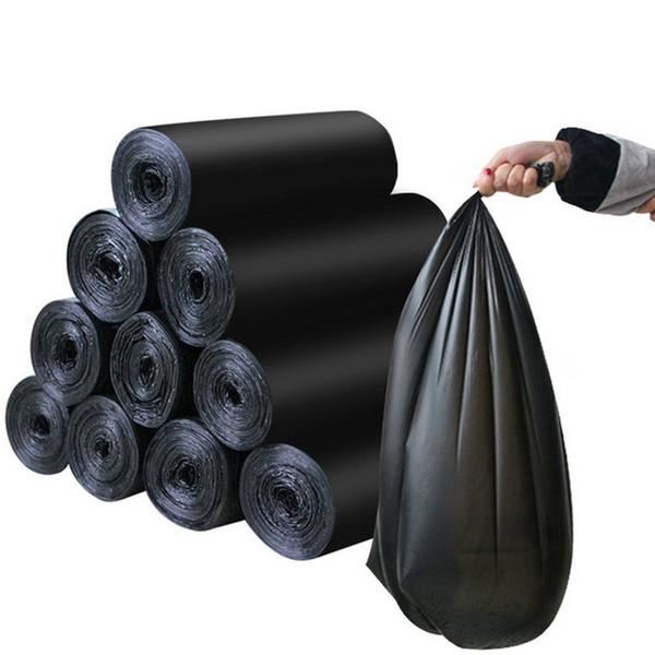 1574 Garbage Bags Small Size Black Colour (17 X 19)