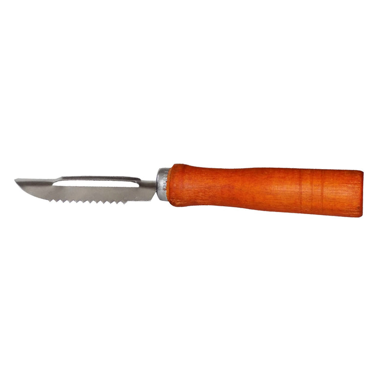 2455 Wooden Handle And Stainless Steel Vegetable Peeler