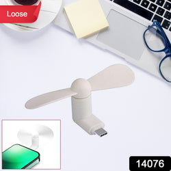 Micro  Android Usb Mini Fan Flexible Usb Fan (1 Pc  Loose)