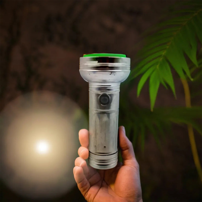 8553 Nostalgic Flashlightflashlight Outdoor Portable Nostalgic Simple Iron Outdoor Old-fashioned Flashlight