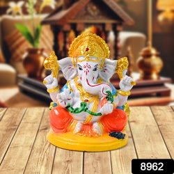 Lord Ganesha Idol  Ganpati Statue  Ganpatii Bappa Showpiece For Gifts (1 Pc)