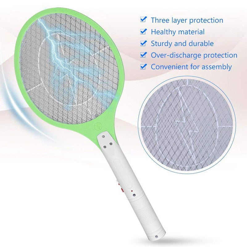 1726 Mosquito Killer Racket Rechargeable Handheld Electric Fly Swatter Mosquito Killer Racket Bat Electric Insect Killer (Quality Assured)