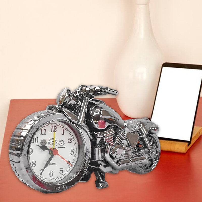 Motorcycle Alarm Clock Motor Table Clock For Home Decor (1 Pc)