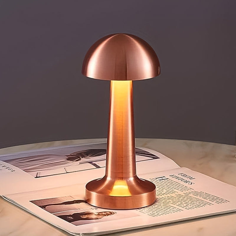 Led Lamp With Touch Control  Decorative Desk Lamp Portable Metal Led Table Lamp