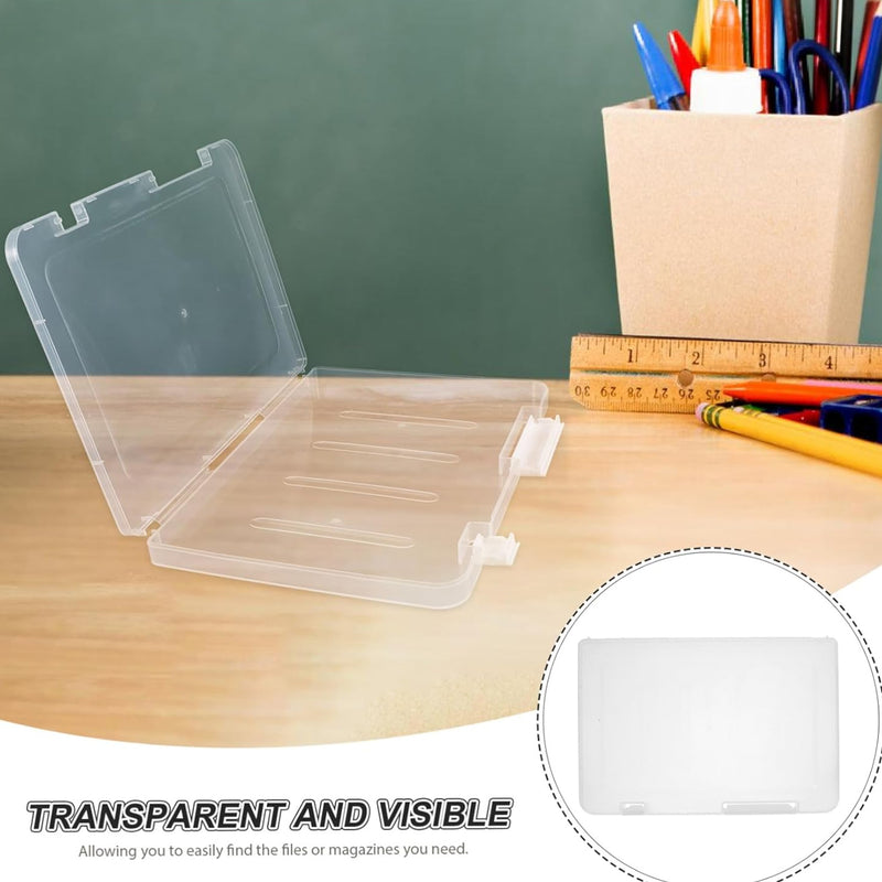 Document Holder File Organizer Box Storage Boxes Lids (1 Pc  2417 Cm)