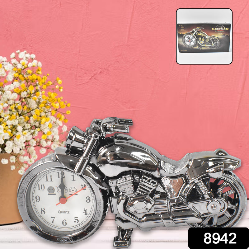 Motorcycle Alarm Clock Motor Table Clock For Home Decor (1 Pc)