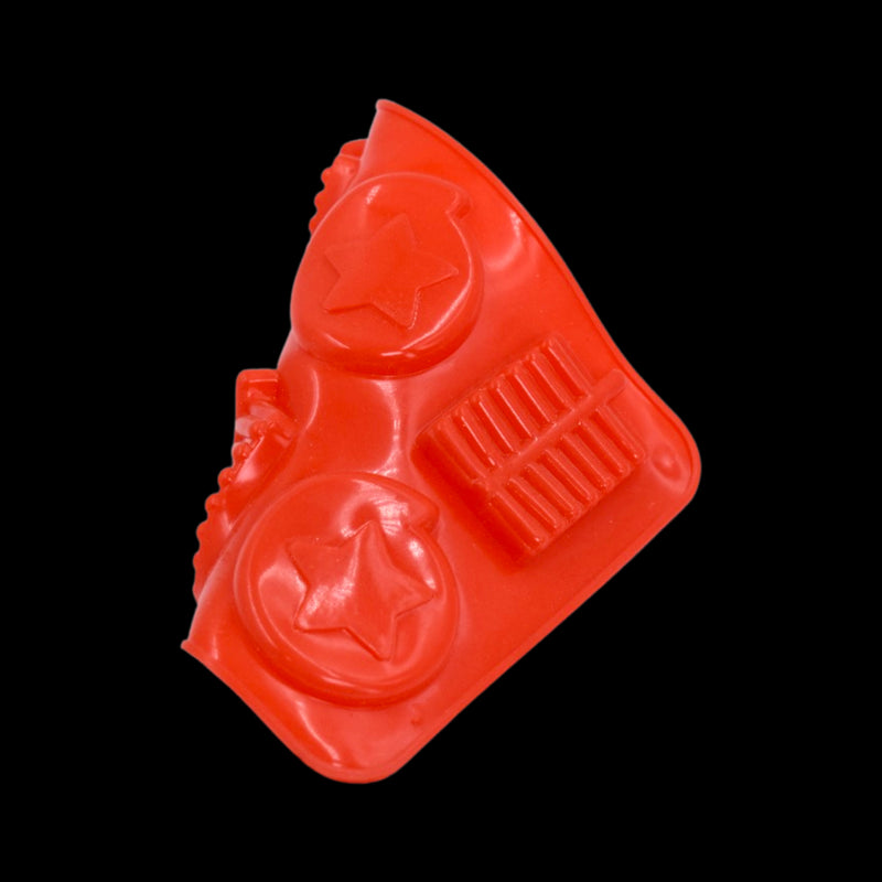 4882 6cavity Chocolate Mould Tray  Cake Baking Mold  Flexible Silicon Ice Cupcake Making Tools