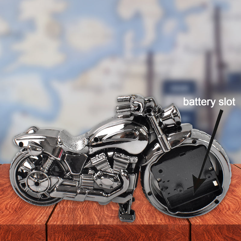 Motorcycle Alarm Clock Motor Table Clock For Home Decor (1 Pc)