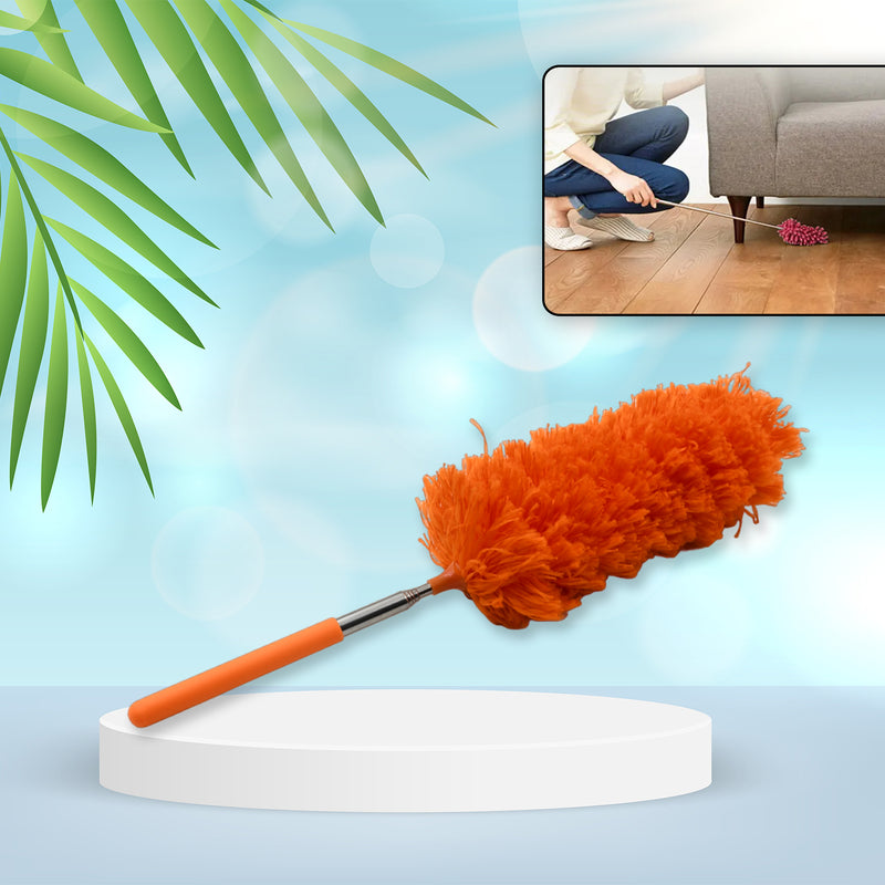 Adjustable Long Handle Microfiber Duster For Cleaning Microfiber Hand Duster Washable Microfiber Cleaning Tool Extendable Dusters For Cleaning Office Car Computer Air Condition Washable Duster