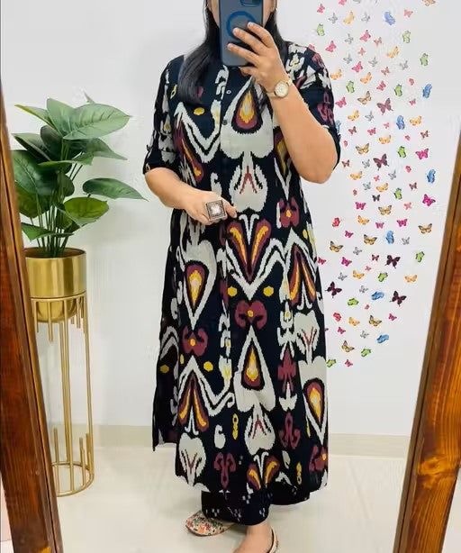 COTTON KURTI SET