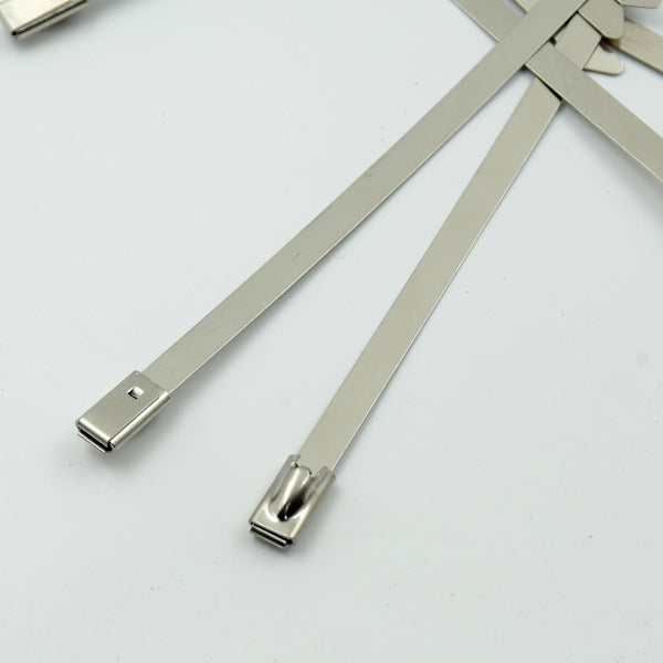 Stainless Steel Cable Tie  (4.6x100mm  10 Pcs Set)