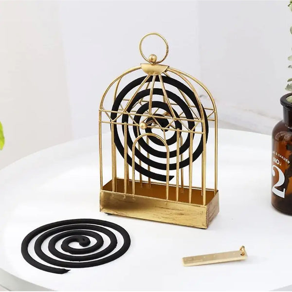 7395 Mosquito Coil Holder Vintage Style Durable Household Mosquito Stand For Office Home