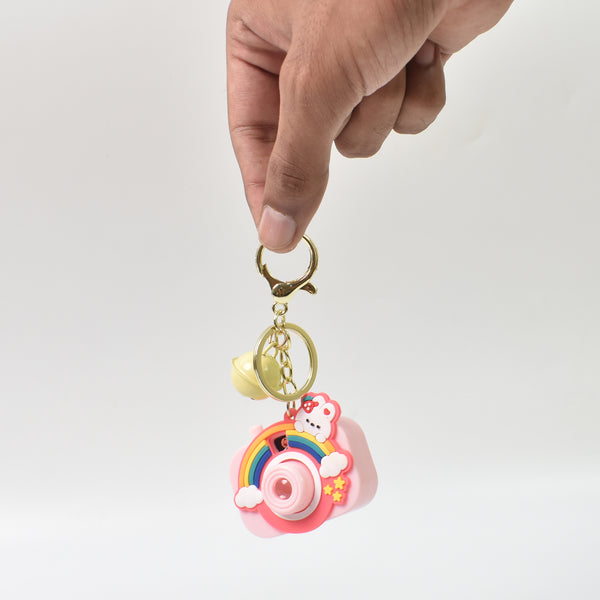 Projective Camera Keychain (1 Pc  Mix Design)