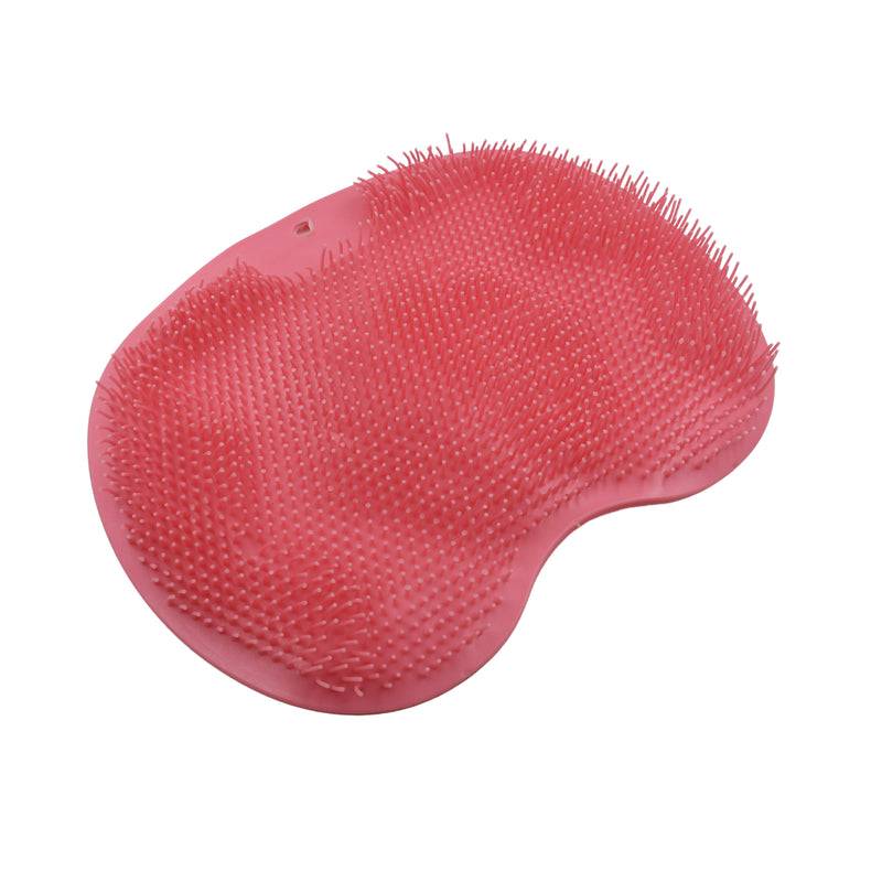 9310 Silicone Bath Massage Cushion With Suction Cup Shower Foot Scubber Brush Foot Bath Mat Scrubber Anti-slip Exfoliating Dead Skin Massage Pad Lazy Wash Feet Bathroom Mat