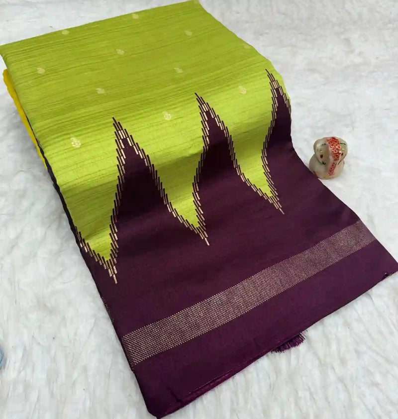 Pure Dupion silk saree  with patola prints & Ikkat printed blouse