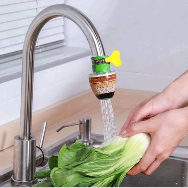 9092 Water Faucet Clean Purifier Filter Cartridge Water Tap Upgrade Universal Interface Faucet Filter (Six Layer Purifier)