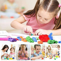 1916 Non-toxic Creative 100 Dough Clay 5 Different Colors (Pack Of 5 Pcs)