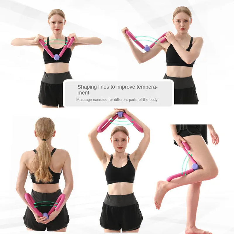 6407 Fitness Thigh Toner - Muscle Toning Gym Or Home Equipment - Leg Blaster Toner For Trimming Arms Abs Glutes And Legs