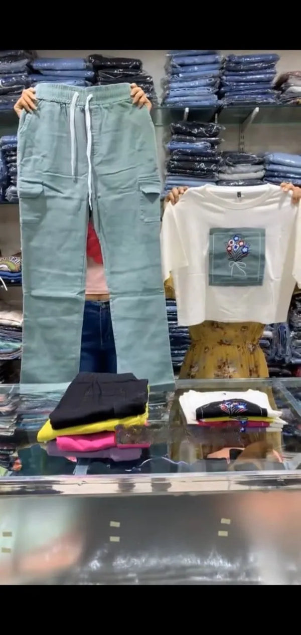 Combo Of Stylish T-Shirt and jeans