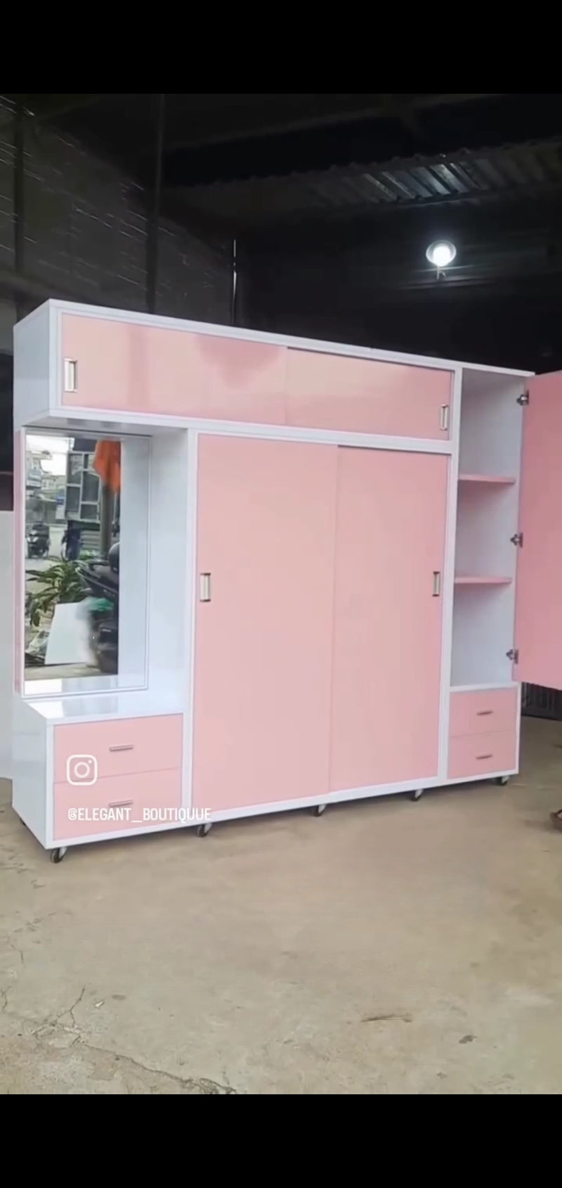 Sliding wardrobe