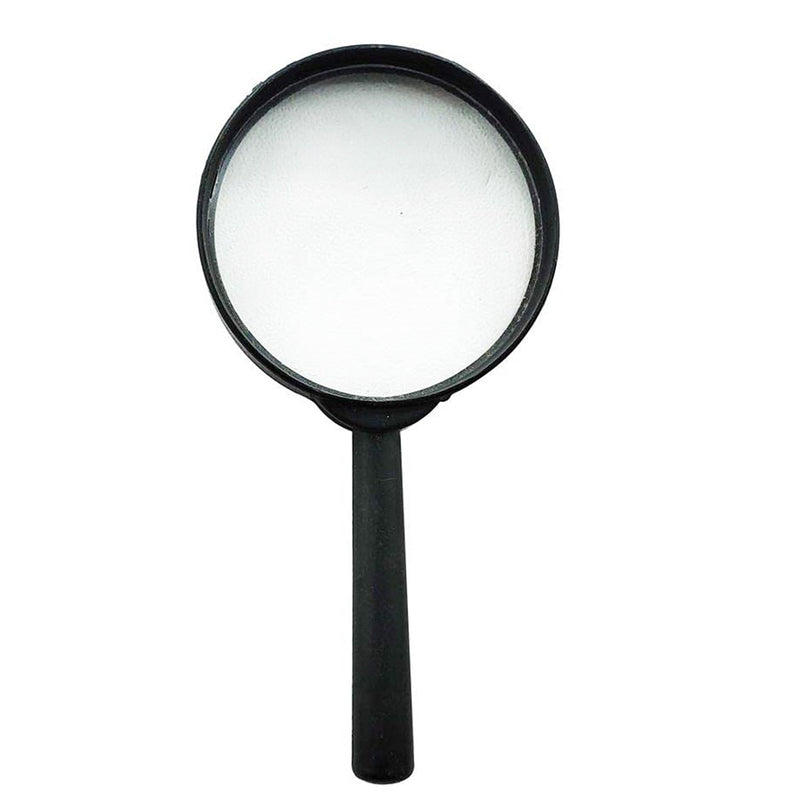 9144 Magnifying Glass Lens - Reading Aid Made Of Glass - Real Glass Magnifying Glass That Can Be Used On Both Sides - Glass Breakage-proof Magnifying Glass Protect Eyes 75mm  50mm (2pc Set)