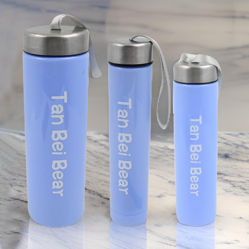 Plastic Water Bottle 3 Different Size Bottle  1 Pc Tumbler With Straw (4 Pc Set)