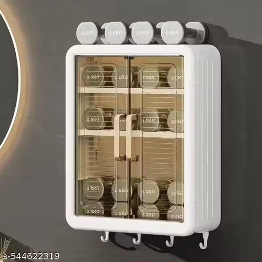 Rich Look Bathroom Cabinet White | Storage Organiser