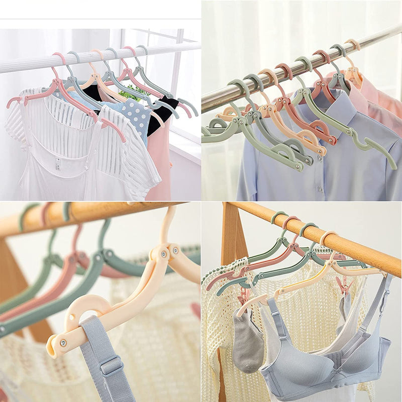 Travel Hangers Portable Folding Clothes Hangers (1 Pc  Small)